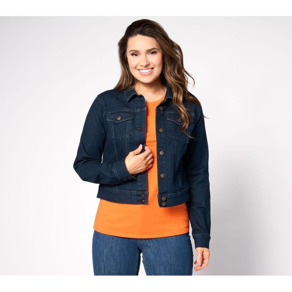 BEAUTIFUL by Lawrence Zarian Women's Jacket Sz 6 The Kristie Blue A637346